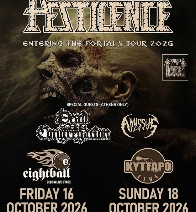 Pestilence (NL) live στην Ελλάδα