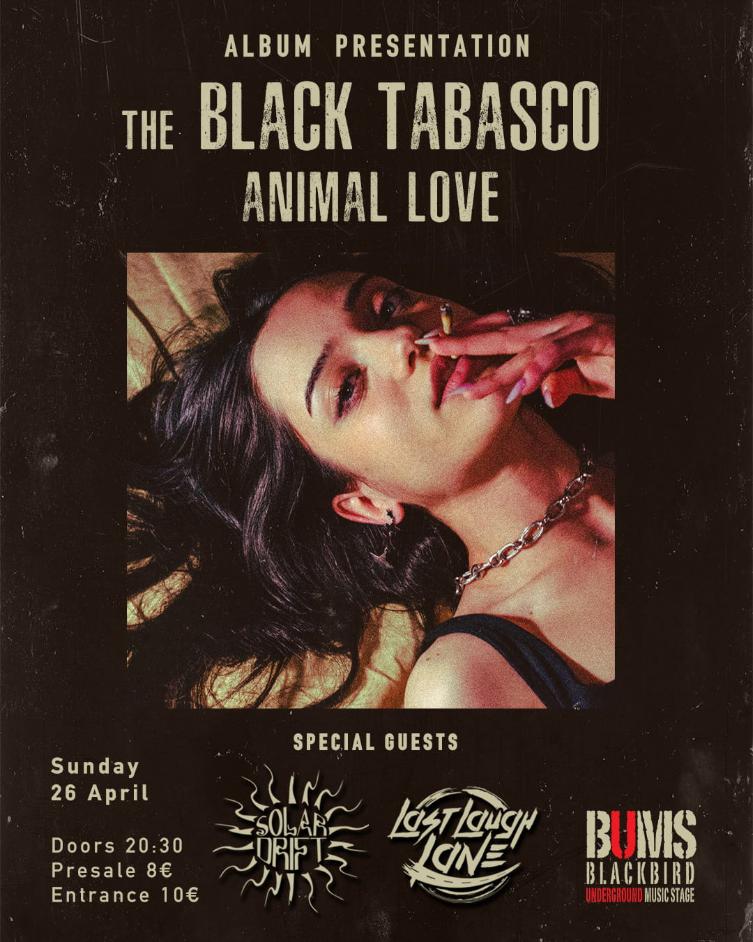Οι The Black Tabasco παρουσιάζουν το δεύτερό τους άλμπουμ «Animal Love»
