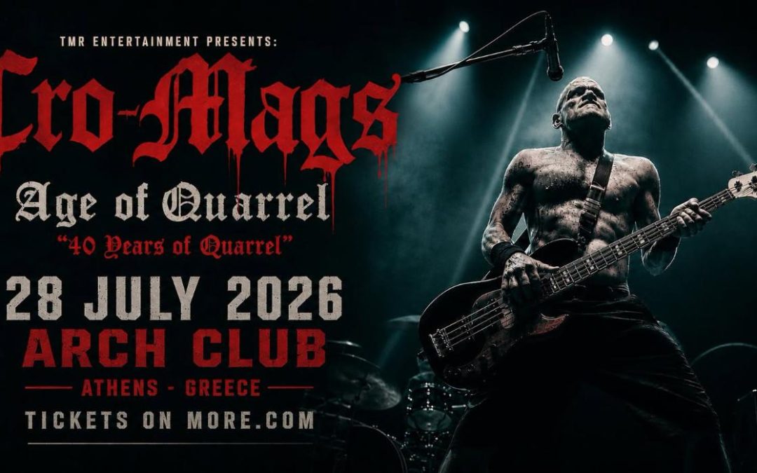 CRO-MAGS – 40 Years of Age of Quarrel – Arch Club