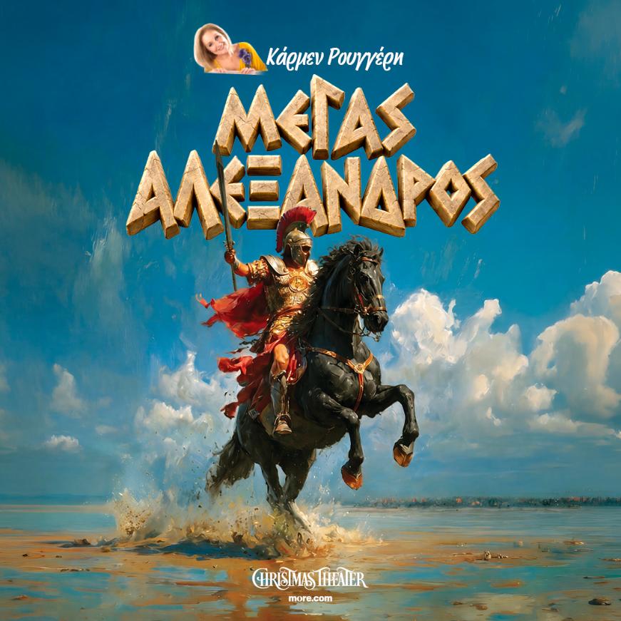 Ο ΜΕΓΑΣ ΑΛΕΞΑΝΔΡΟΣ στο Christmas Theater