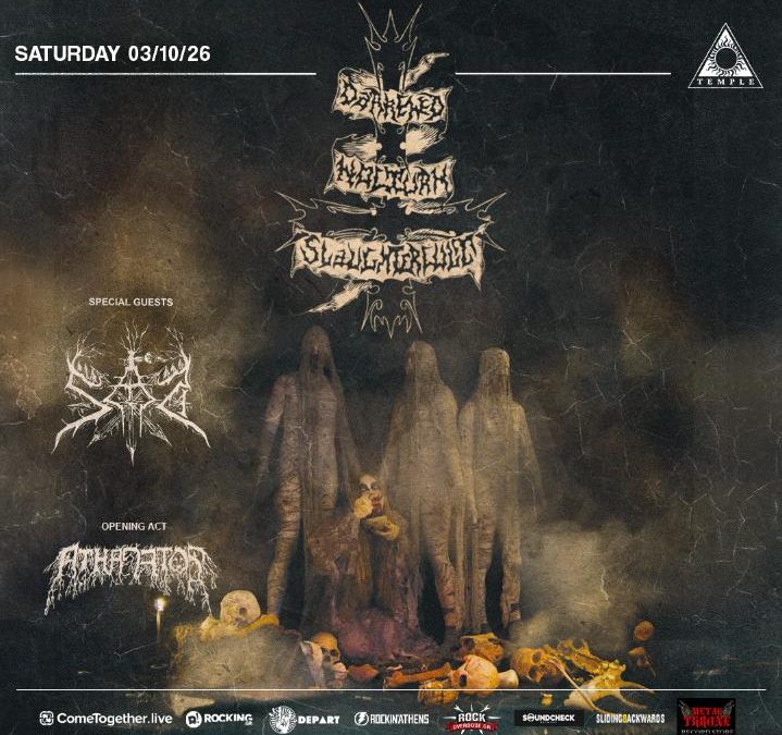 Darkened Nocturn Slaughtercult (DE) w/ special guests: SAD + opening act: Athanatos – live at Black Temple