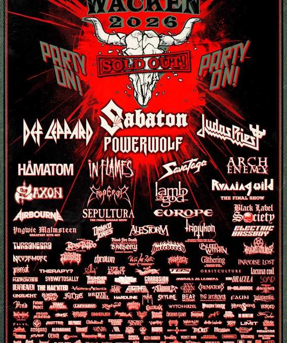 Wacken 2026: Party on with sunshine!